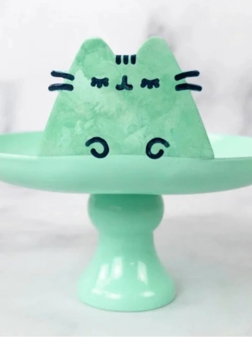 NIB Breathe Metal Candle Holder Pusheen Box Exclusive Spring 2021